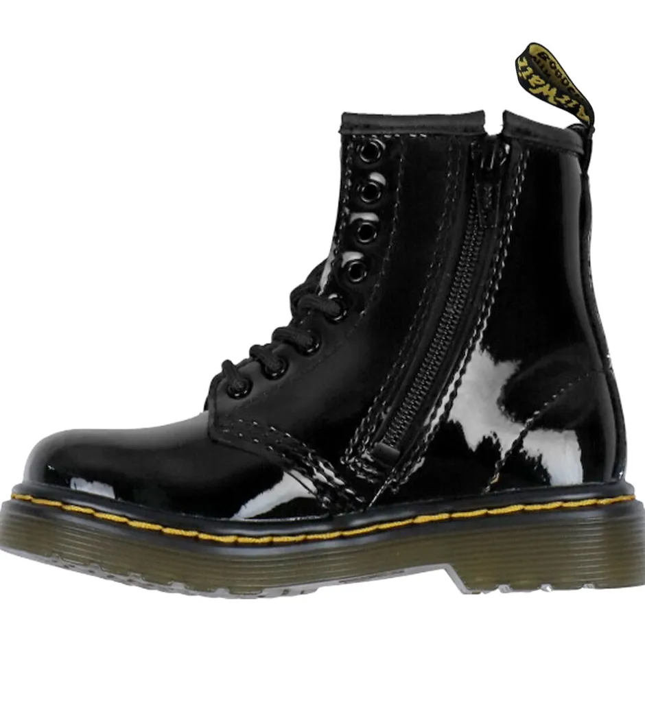Støvler*Dr. Martens Støvler - 1460 T - Black Patent Lamper