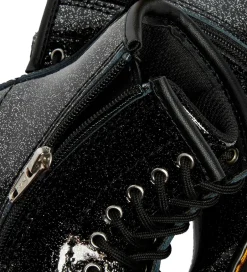Støvler*Dr. Martens Støvler - 1460 T - Nebuls Glitter - Black/Silver