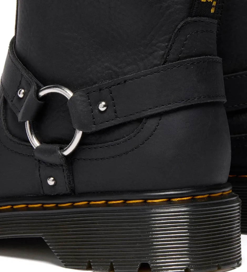 Støvler*Dr. Martens Støvler - Genaya Y - Black Wyoming