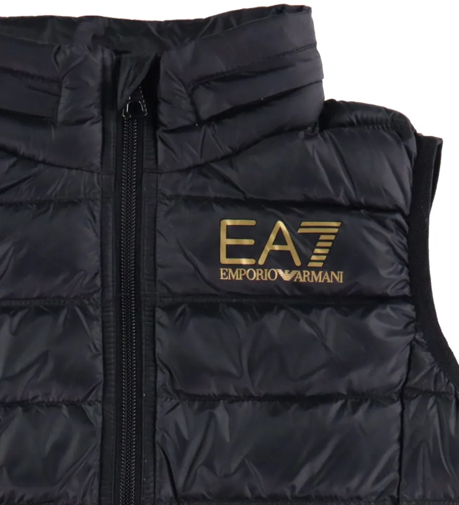 Dunveste Og Dyneveste*EA7 Dunvest - Sort m. Guld
