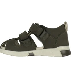 Begyndersko*Ecco Sandaler - Mini Stride Fisherman - Tarmac