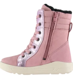 Vinterstøvler*Ecco Vinterstøvler - Urban Snow - Lace Up - Blush/Blush/Blush