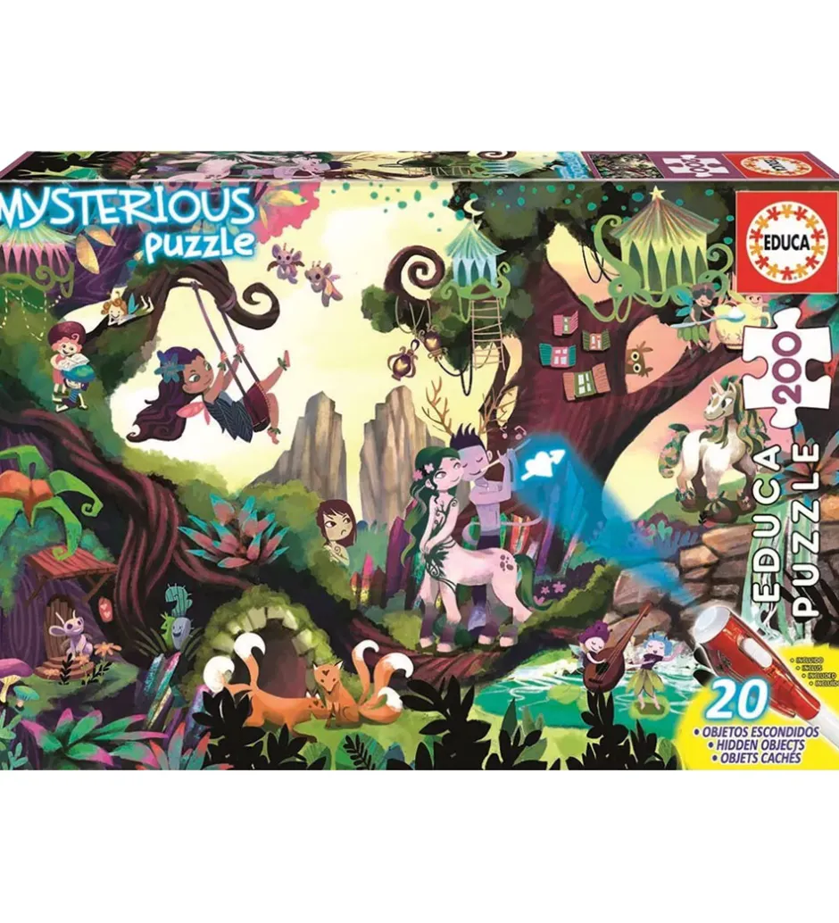 Puslespil*Educa Puslespil - 200 Brikker - Mysterious