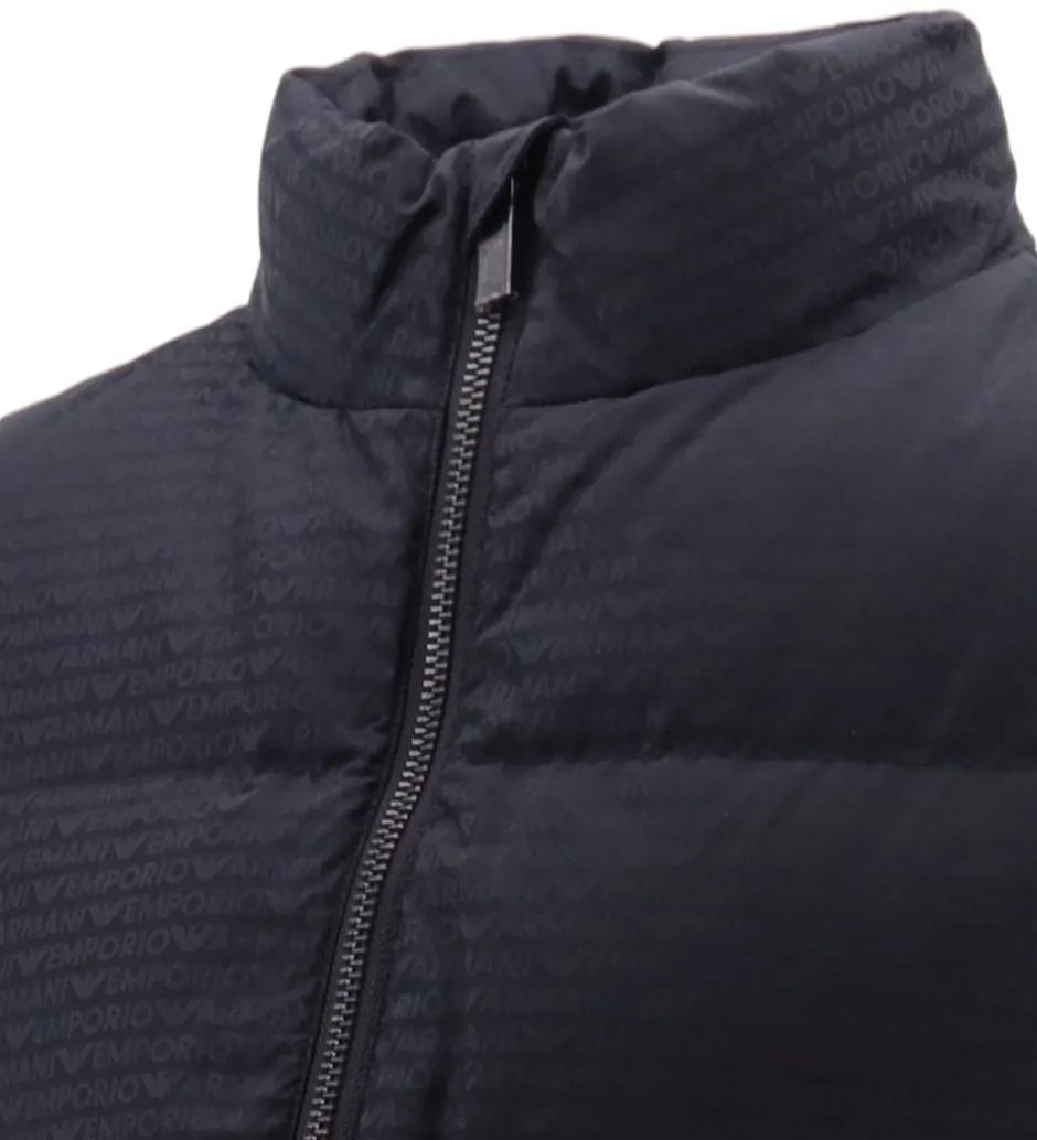 Børn Emporio Armani Dunvest - Navy m. Logoer