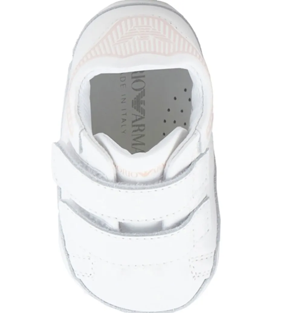 Emporio Armani Hjemmesko - Hvid m. Rosa