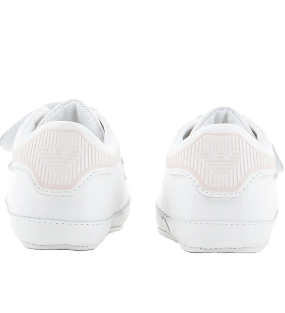 Emporio Armani Hjemmesko - Hvid m. Rosa