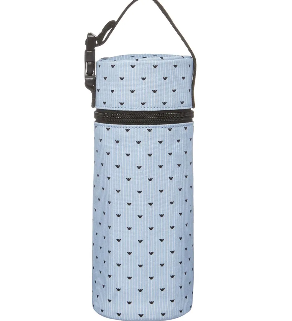 Emporio Armani Pusletaske - Lyseblå/Navy m. Logoer