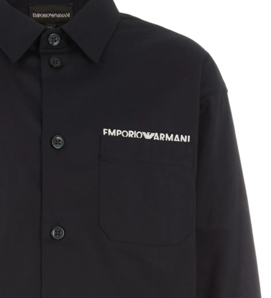Konfirmationstøj*Emporio Armani Skjorte - Navy