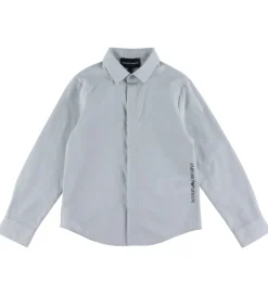 Konfirmationstøj*Emporio Armani Skjorte - Pearl Blue