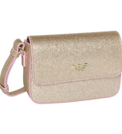 Skuldertasker*Emporio Armani Skuldertaske - Champagne m. Glimmer