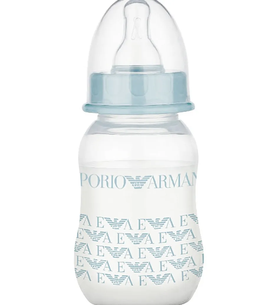 Sutteflasker|Amning*Emporio Armani Sutteflaske - Plast/Silikone - 130 ml - Lyseblå