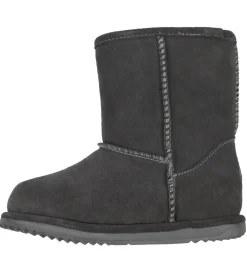 Bamsestøvler*EMU Australia Bamsestøvler - Tex - Brumby LO - Charcoal