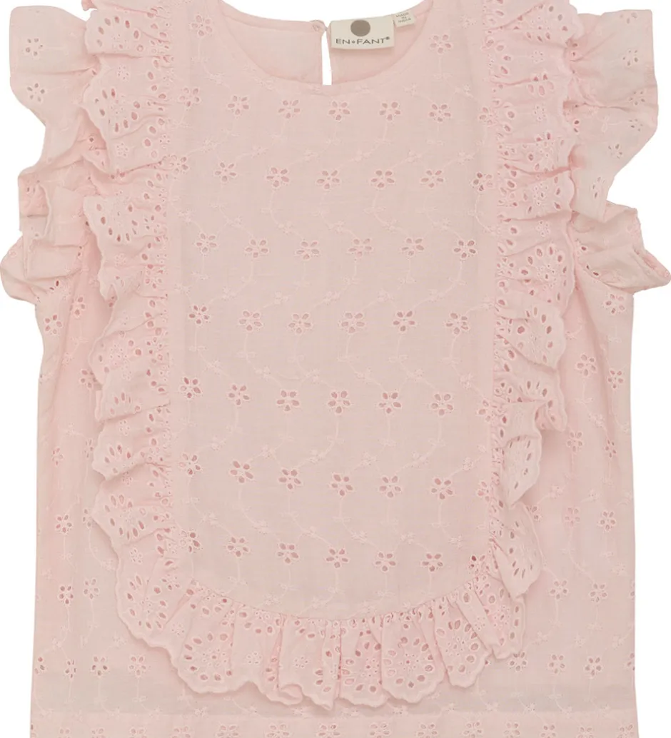 Børn En Fant Top - Veiled Rose