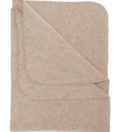 Tæpper*Engel Babytæppe - Uld - 100x82 cm - Sand Melange