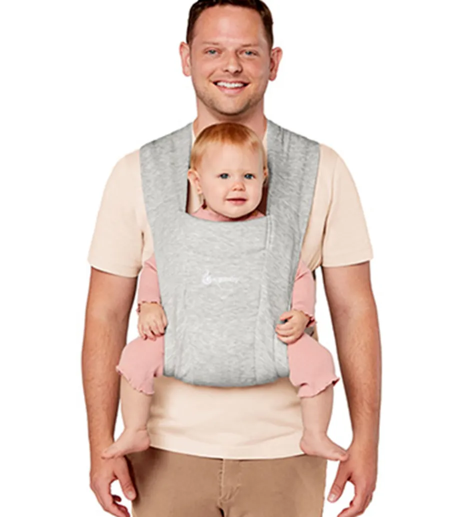 Bæreseler &Amp; Vikler*Ergobaby Bæresele - Embrace - Soft & Snug Knit - Grå