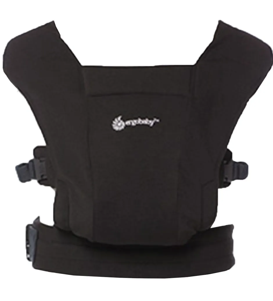 Bæreseler &Amp; Vikler*Ergobaby Bæresele - Embrace - Soft & Snug Knit - Pure Black