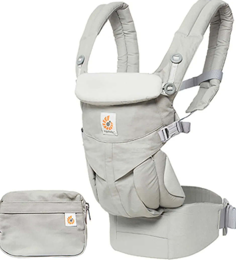 Bæreseler &Amp; Vikler*Ergobaby Bæresele - Omni 360 - Bomuld - Pearl Grey