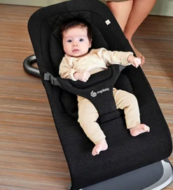 Stole*Ergobaby Skråstol - Evolve 3-i-1 - 84,5x41,5x56 cm - Onyx Black