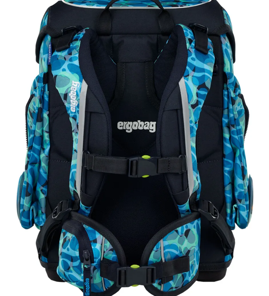 Skoletasker*Ergobag Skoletaskesæt - Cubo - Ocean DiveBear