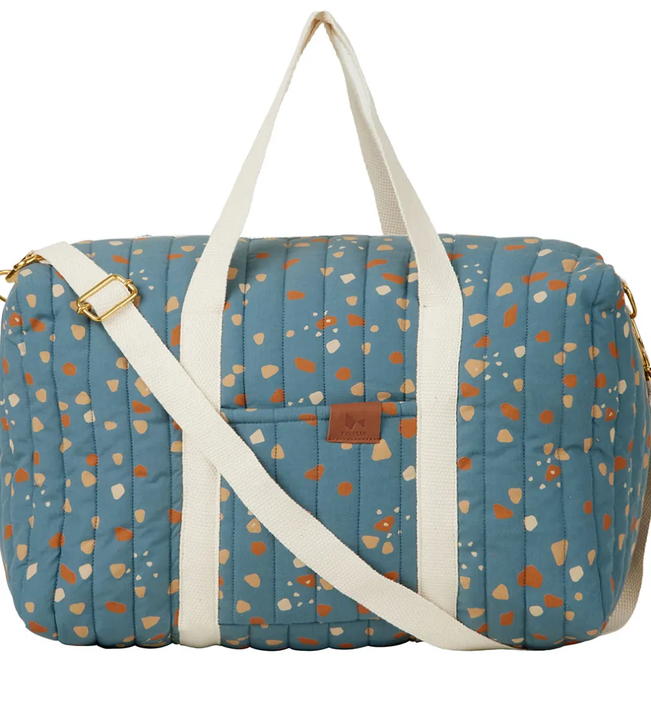 Sportstasker*Fabelab Sportstaske - Quiltet - Blue Spruce/Cobblestone