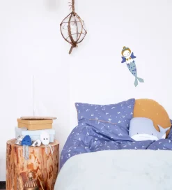 Wallsticker*Fabelab Wallstickers - Havfrue - Blå