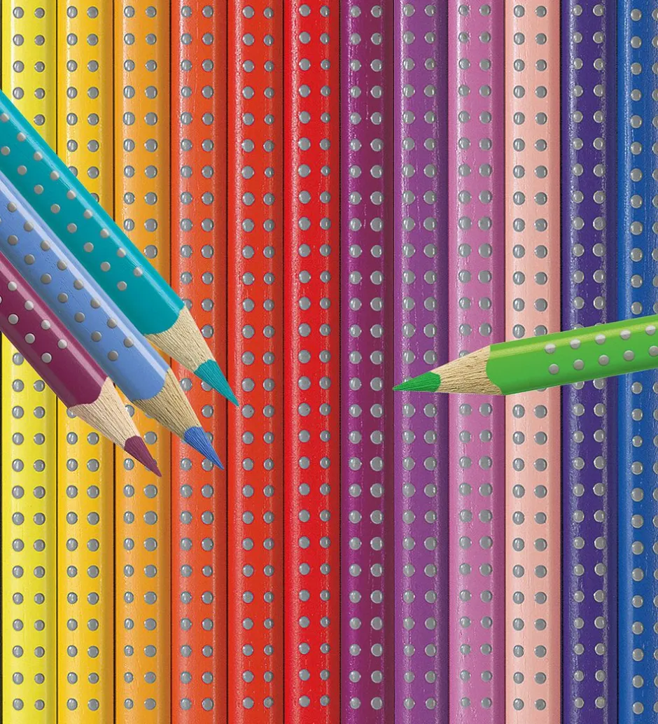 Maling*Faber-Castell Farveblyanter - Grip - Akvarel - 24 stk - Multi