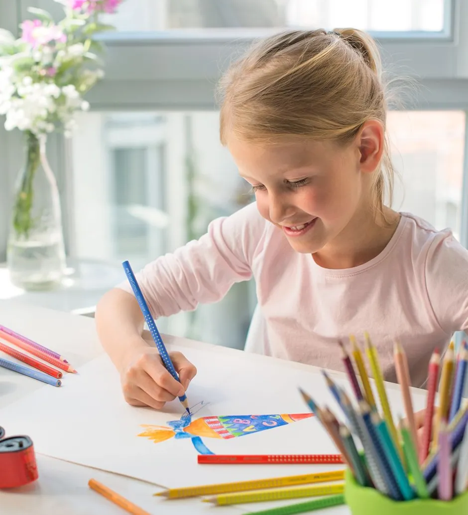 Maling*Faber-Castell Farveblyanter - Grip - Akvarel - 48 stk - Multi