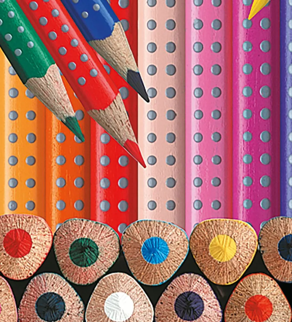Maling*Faber-Castell Farveblyanter - Grip - akvarel - 24 stk - Multi