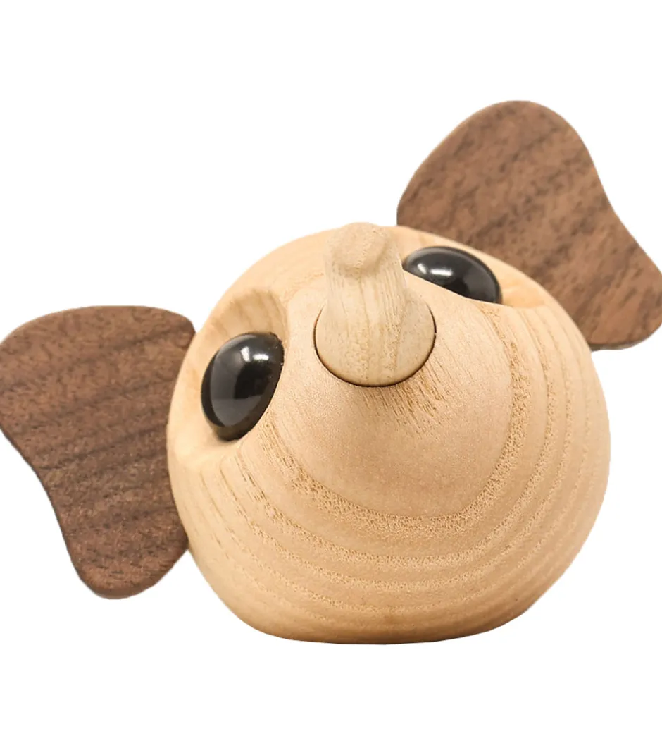 Pyntefigurer*FableWood Pick-Me-Up Elefant - Louis - 6 cm - Natur