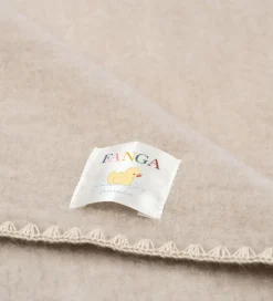 Tæpper|Børneværelset*Fanga Fontana Babytæppe - 60x60 - Erba - Uldfleece - Beige