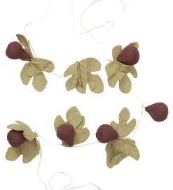 Flagranker|Børneværelset*Ferm Living Figen Guirlande - 220 cm - Mauve/Green