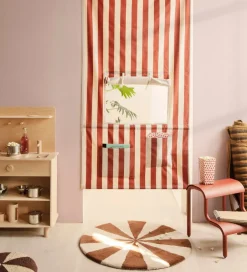 Gulvtæpper*Ferm Living Gulvtæppe - 70 cm - Uld - Dark Brick/Off White