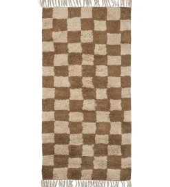 Børn Ferm Living Gulvtæppe - Mara - 80x150 cm - Tan/Warm Sand