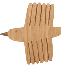 Væglamper*Ferm Living Lampe - Bird Lamp - Oiled Oak