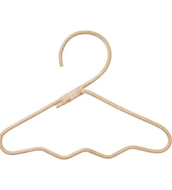 Børn Ferm Living Tøjbøjler - Rattan - 30x20 cm - 3-pak - Wavi - Natur