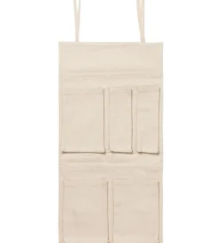 Opbevaring*Ferm Living Væglommer - Canvas - 65x32 cm - Off White