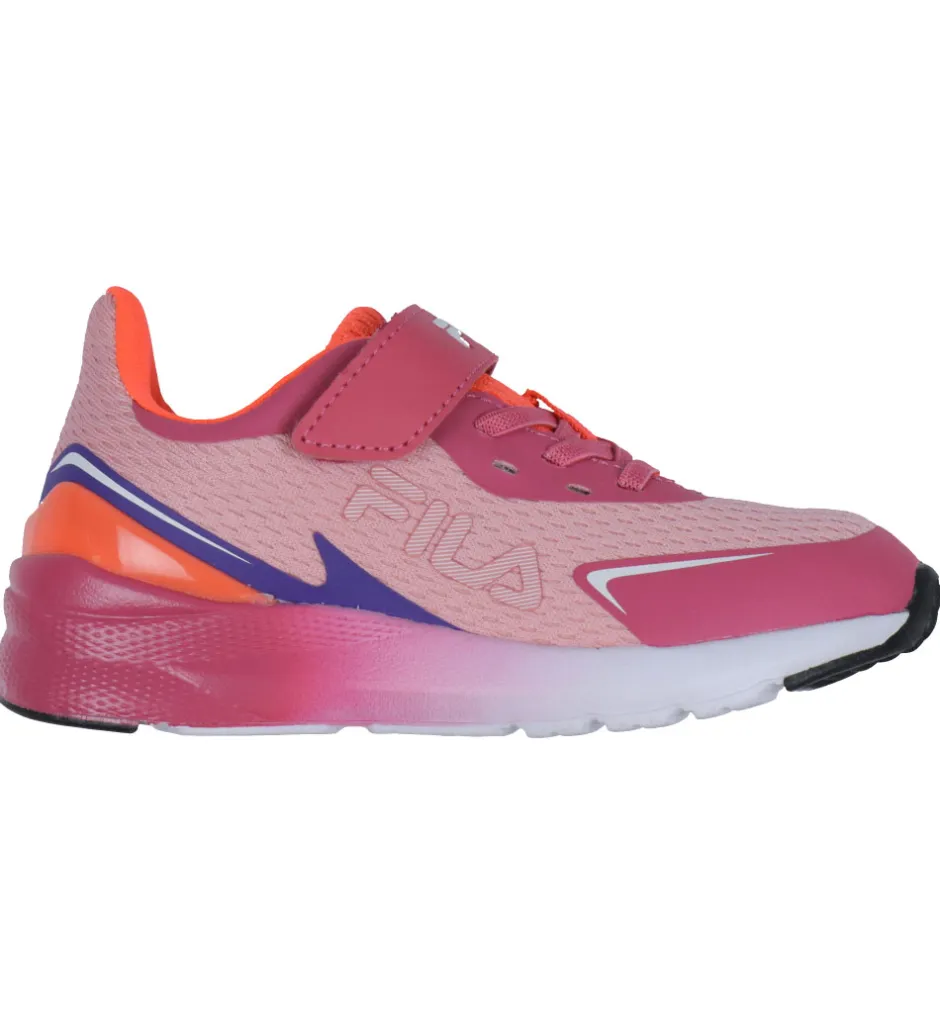 Børn Fila Sko - Crusher V - Fuchsia Rose/Fiery Coral