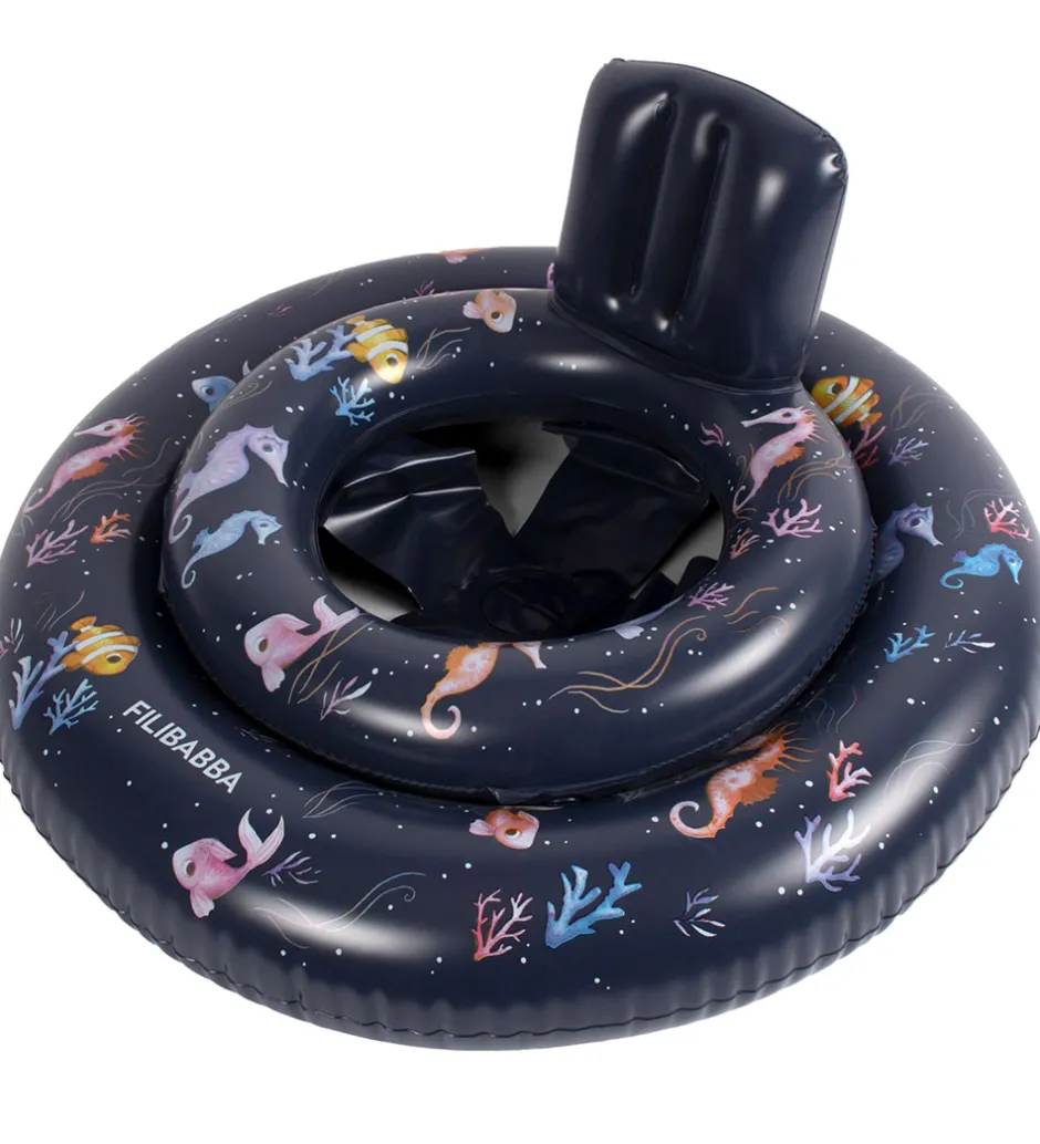 Baderinge*Filibabba Babybadering - Alfie - 60 cm - Rainbow Reef