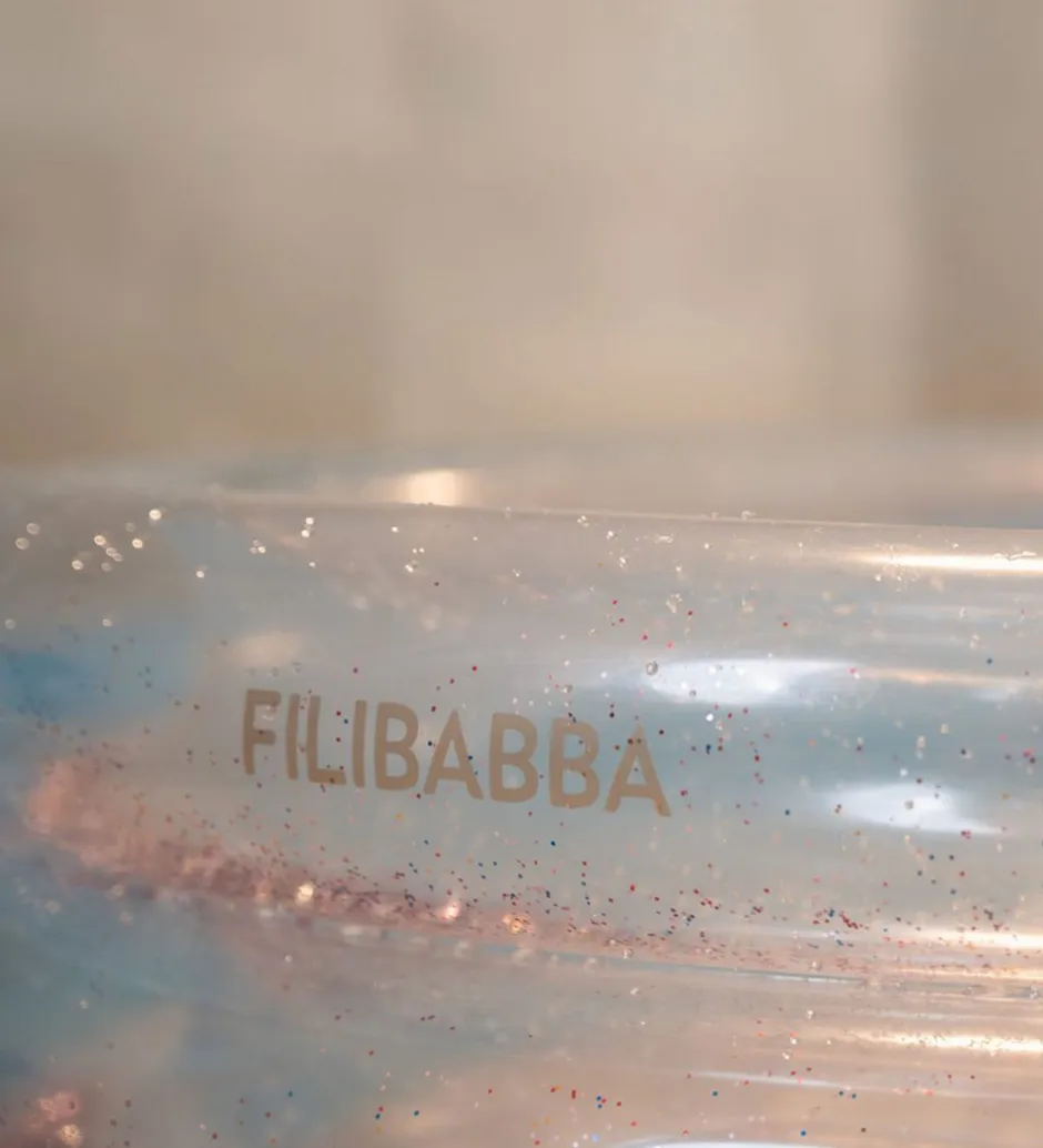 Badebassin*Filibabba Badebassin - Alfie - 80 cm - Regnbuefarvet Konfetti
