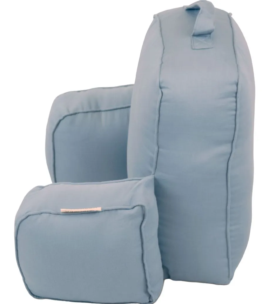 Barnevognspude*Filibabba Barnevognspude - Gry - Powder Blue