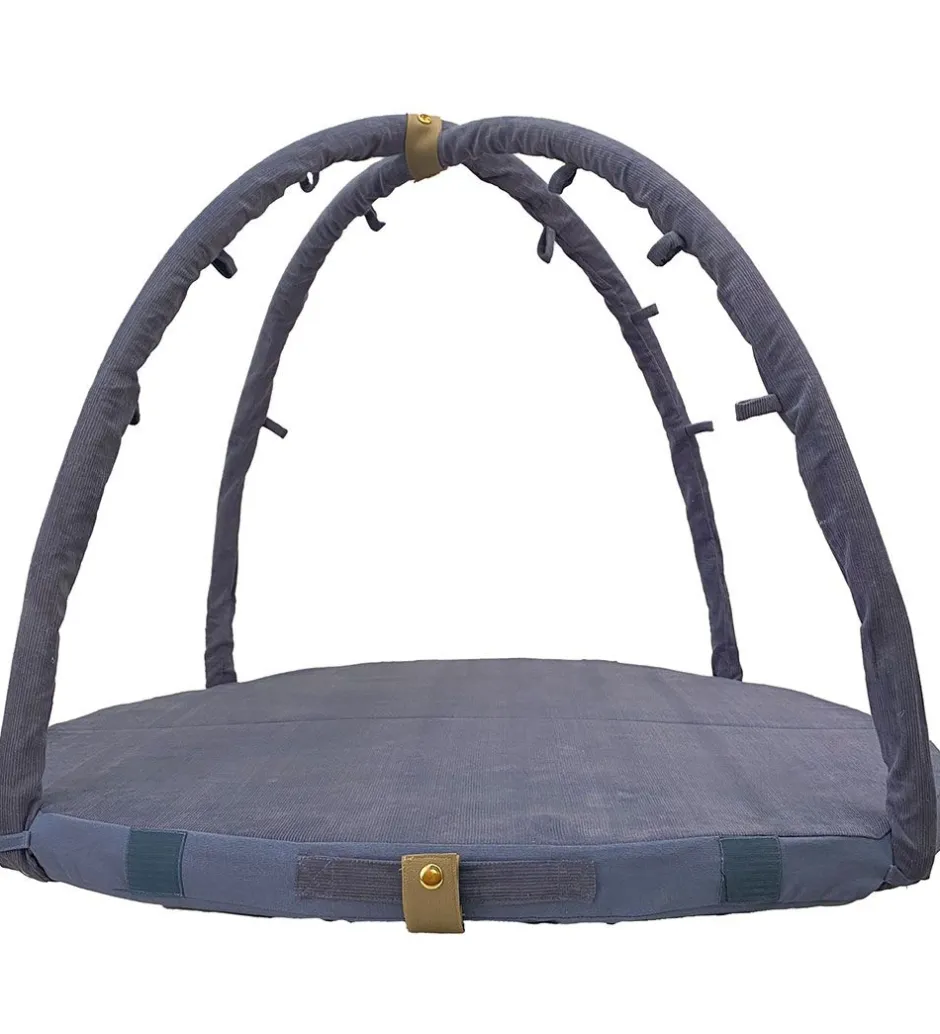 Aktivitetsstativer|Madrasser*Filibabba Multimadras - Loui - Ø90 cm - Warm Blue