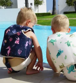 Svømmeveste*Filibabba Svømmevest - 1-2 År - UV50+ - Rainbow Reef