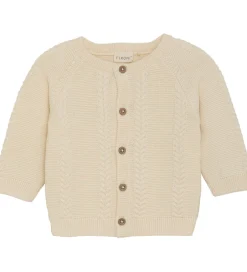 Striktrøjer*Fixoni Cardigan - Strik - Eggnog