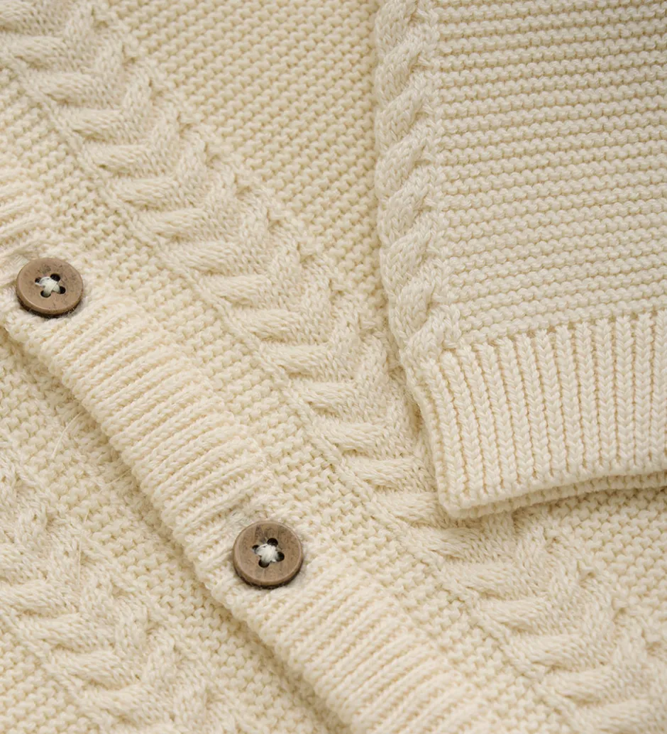 Striktrøjer*Fixoni Cardigan - Strik - Eggnog