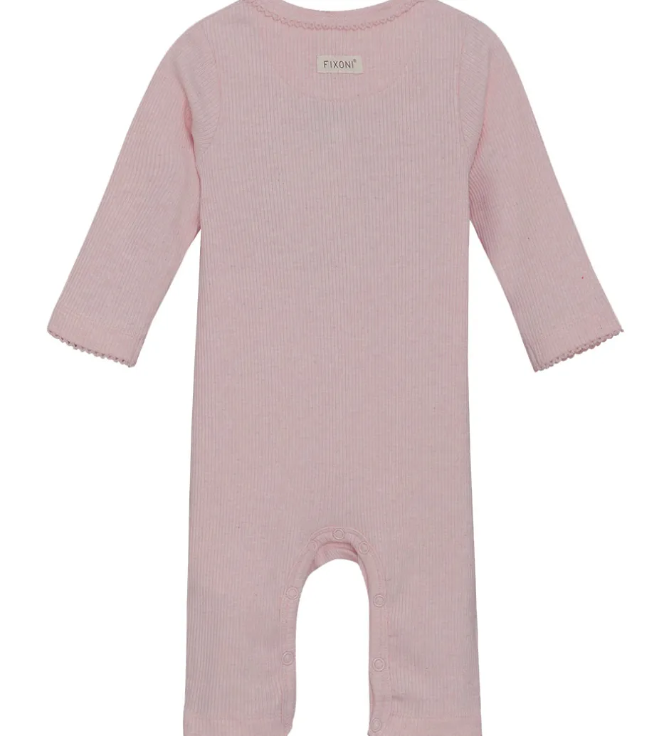 Heldragter*Fixoni Heldragt - Rib - Pale Mauve Melange