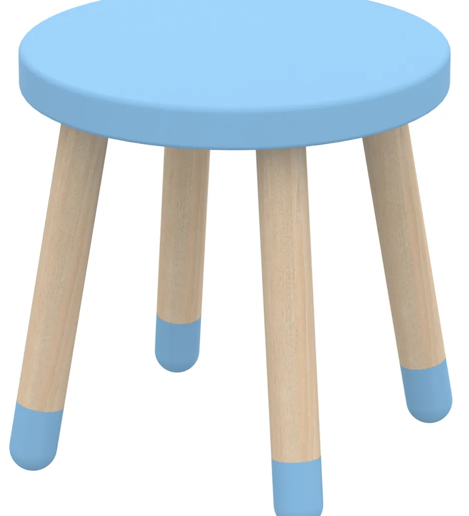 Stole|Skamler*Flexa Taburet - Dots - 30x30 cm - Blue Skies