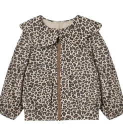 Børn Fliink Denimjakke - Leo - Bomber - Pine Bark AOP