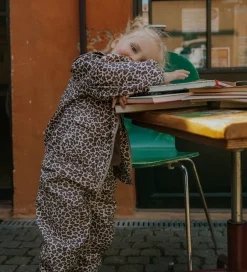 Børn Fliink Denimjakke - Leo - Bomber - Pine Bark AOP