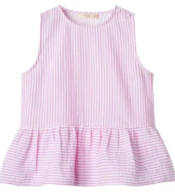 Toppe*Fliink Top - Ciao - Cloud Dancer/Pink Stripe