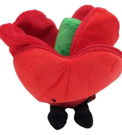 Bamser*Flipetz Bamse - I love You Heart - Flower Red